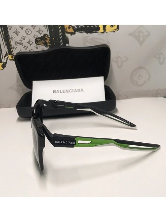 New Authentic Chic Black Sunglasses BB0025SA 004 main image 11